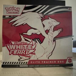 White Flare ETB Scarlet & Violet Elite Trainer Box
