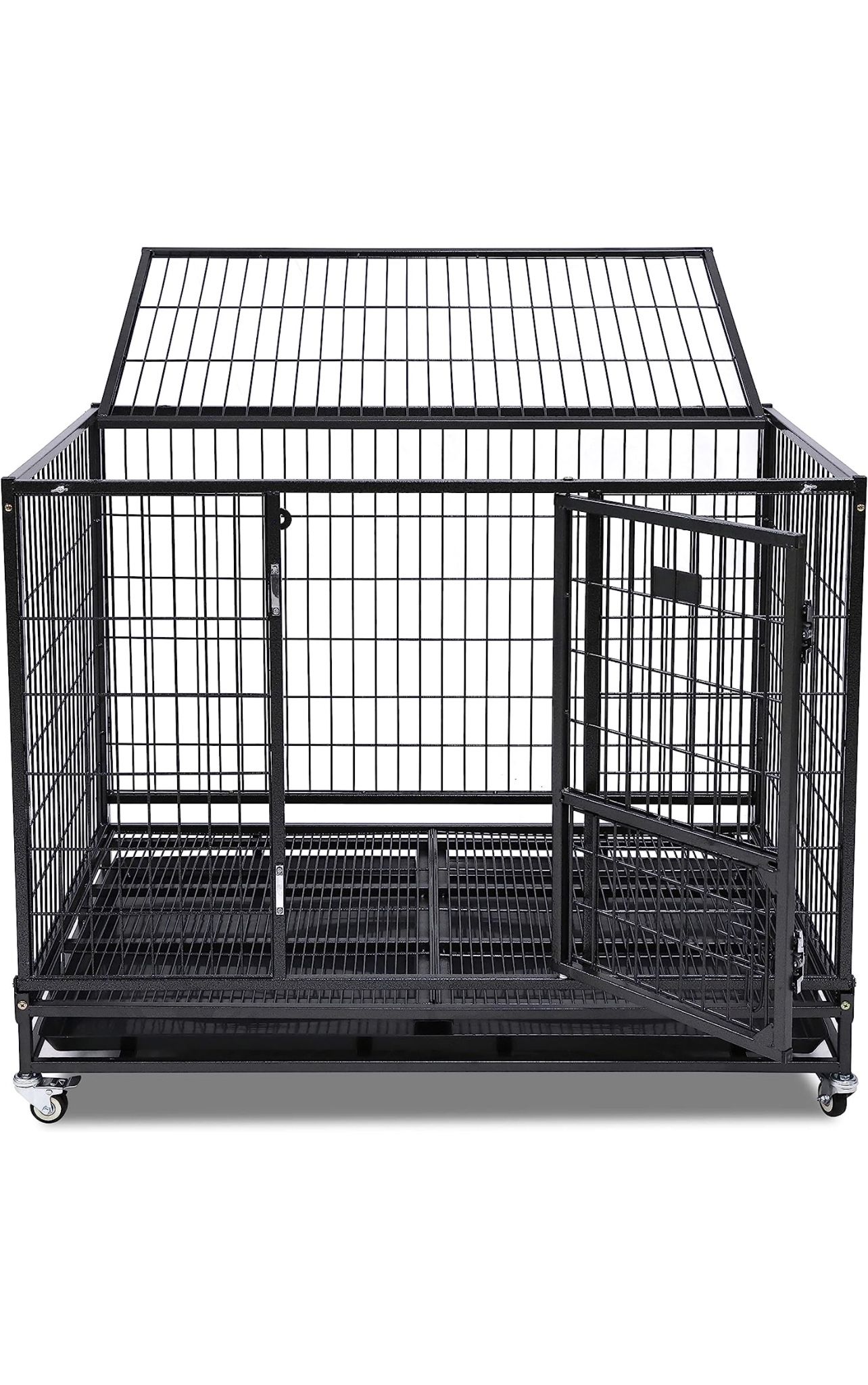 Dog Pet Cage Kennel Size 43” Large Folding New In Box 📦 