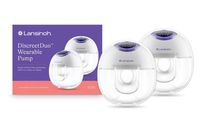 Lansinoh Discreet Duo Wearable Breast Pump - Retail $160
