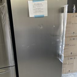 Frigidaire Professional Up Right Freezer In Stainless Steel New Open Box