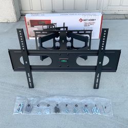 $39 (New) Swivel tv wall mount for 37-75” tvs full motion and tilt bracket vesa 600x400mm, max 110lbs