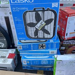 Lasko Box Fan Brand New 