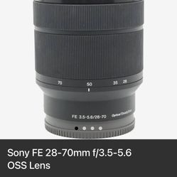 Sony Lens 