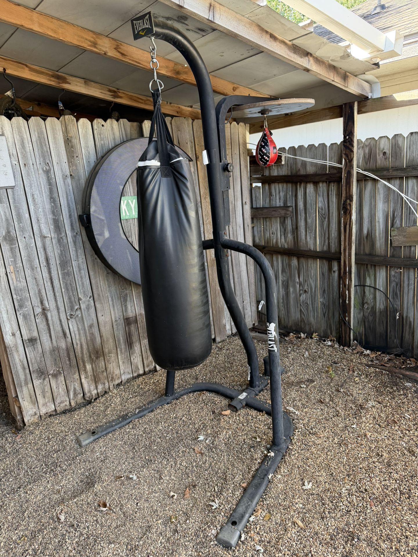 Boxing Heavy Bag & Speed Bag with stand