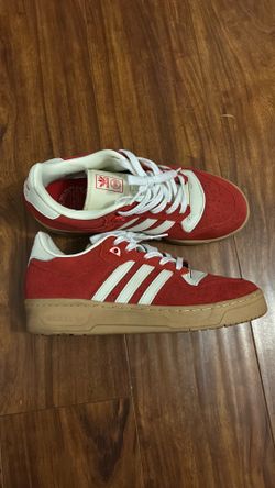 Adidas red shoes