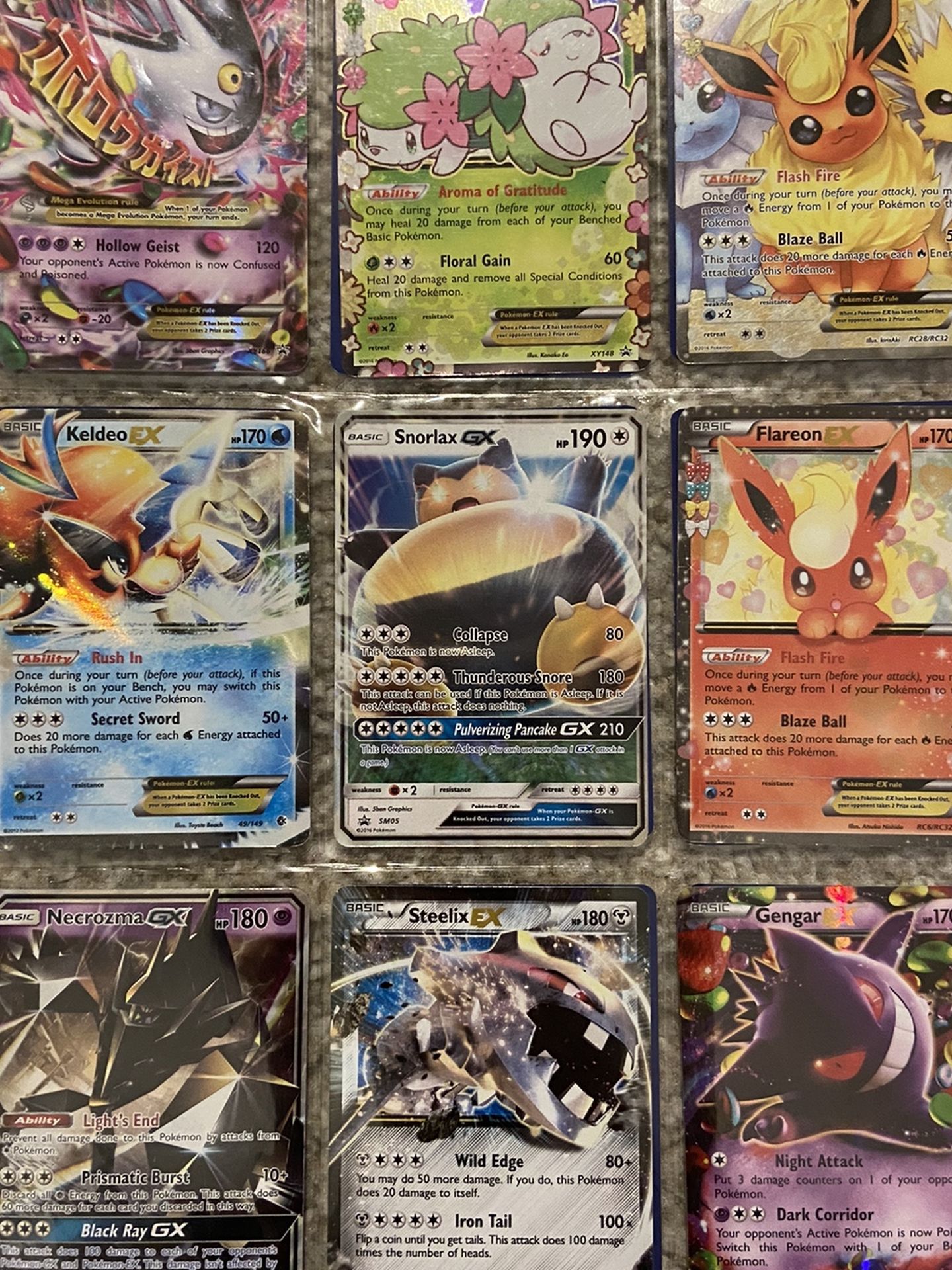 Massive Pokemon Collection Ultra Rare GX V Break EX Cards