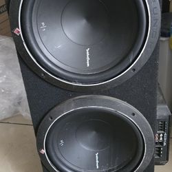 Rockford Fosgate 12" Subs