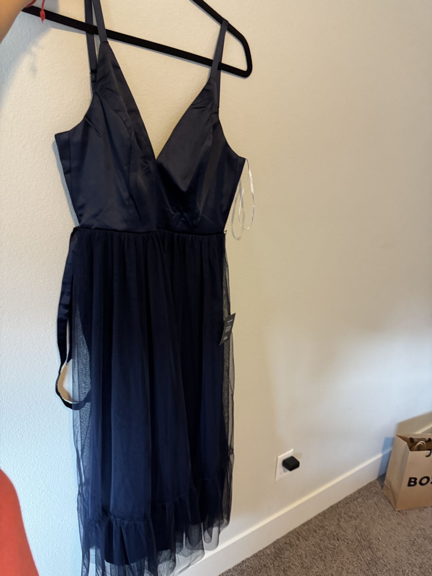Lulus Medium Party Dress Navy Blue