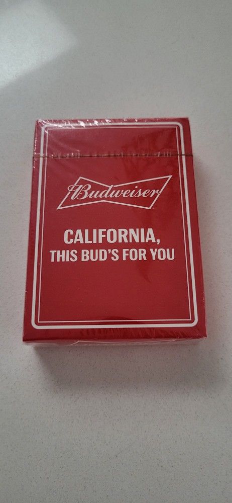 15 Decks Of Budweiser Playing Cards 
