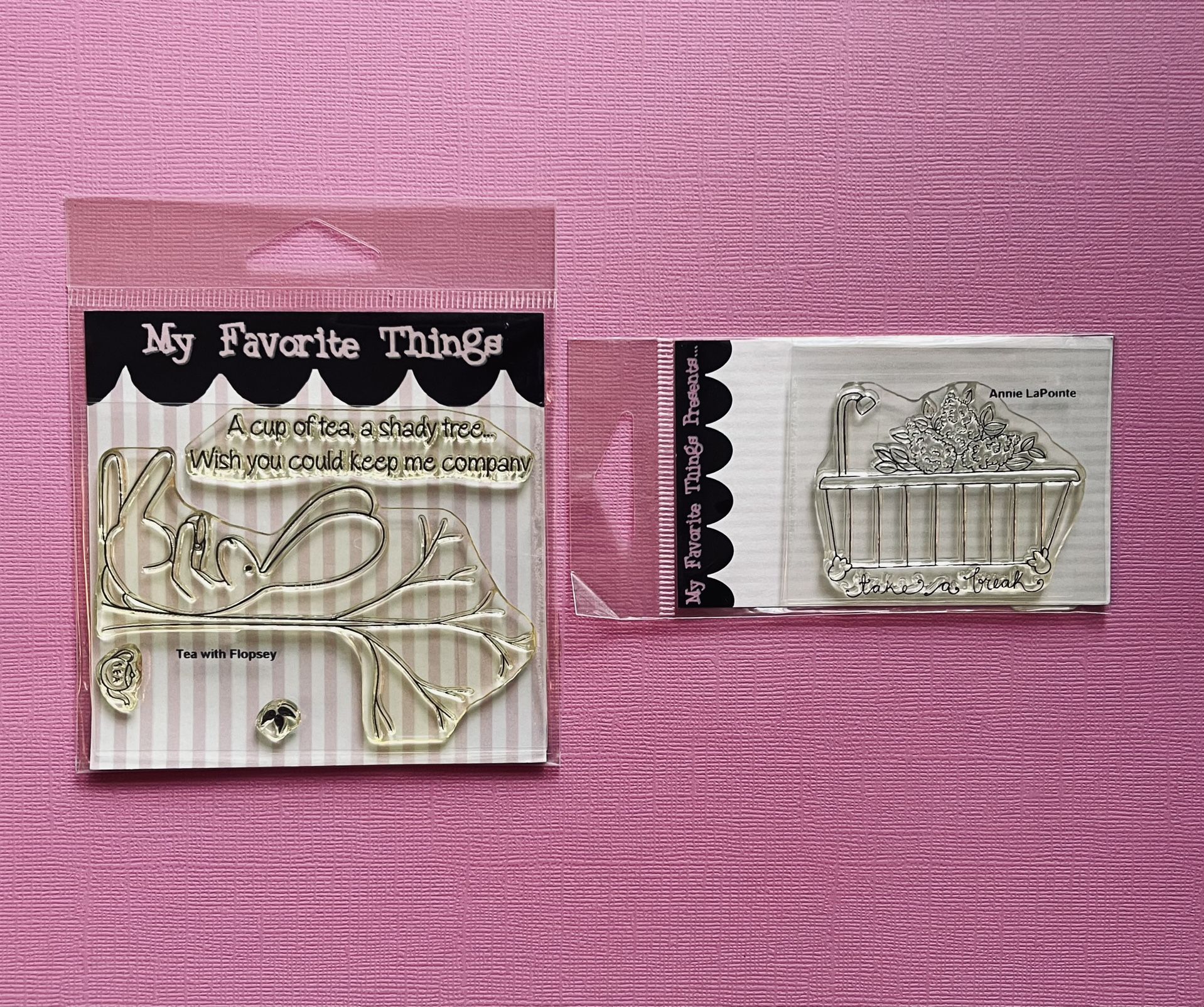 2 Packs Of My Favorite Things Stamps