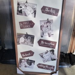 Brand New Wedding Board