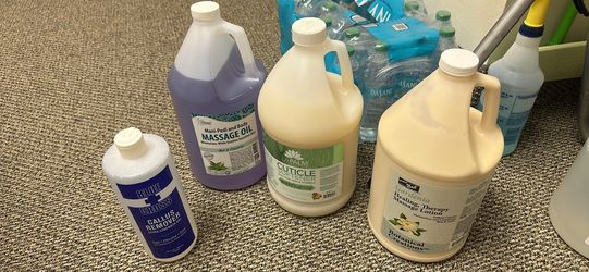 Spa Supplies total $50