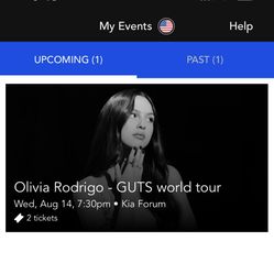 Olivia Rodrigo Tix 