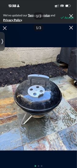 Weber Smokey Joe Portable Kettle Grill