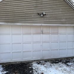 Used Garage Door, Track. Craftsman Opener 