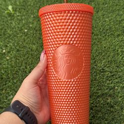Starbucks Orange Tumbler