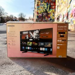 70 “ Samsung Smart 4K UHD HDR CRYSTAL TV 70DU6900D