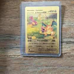 Golden Charzard Pokémon Card