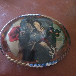 Oriental Belt Buckle