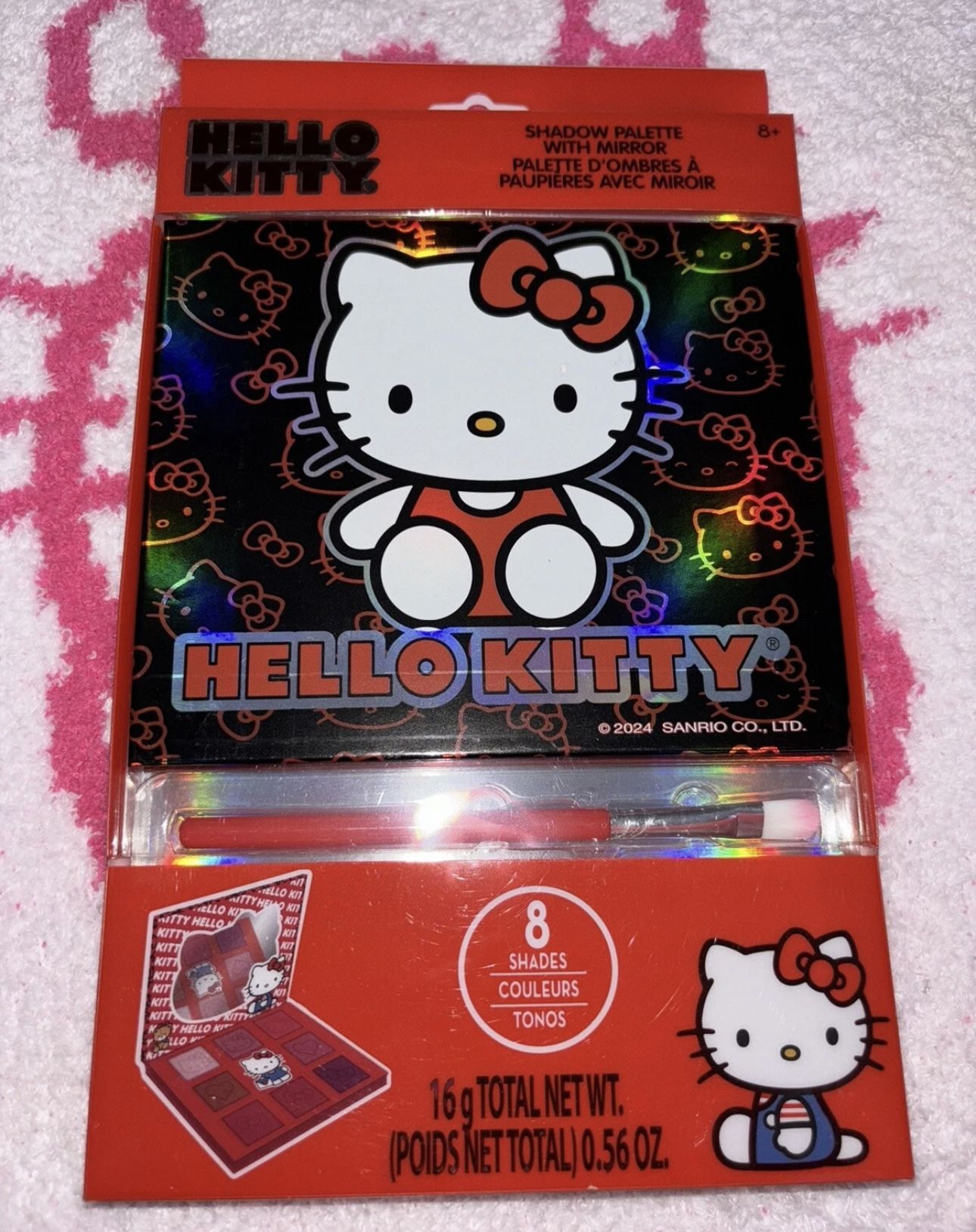 Red Hello Kitty Makeup Palette
