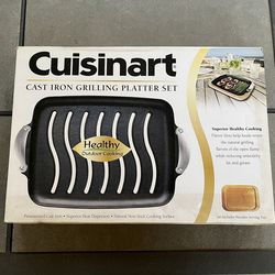 Cuisinart Cast Iron Grilling Platter Set