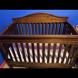 Crib With Mattress 