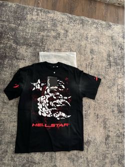 HELL STAR SHIRT(RED)LARGE