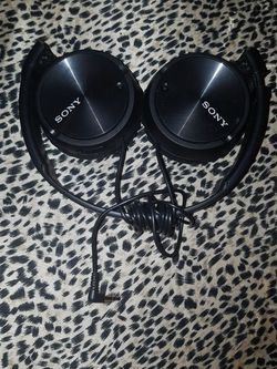 Sony noise cancelling headphones
