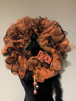 Custom made Halloween wreath