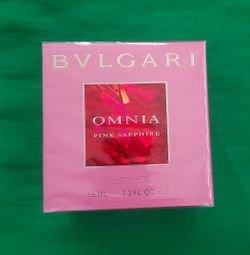 Designer Bvlgari Omnia Pink Sapphire 2.2 Fl Oz Perfume Fragrance ( Valentines  Day Gift )