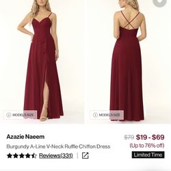 Azazie Bridesmaid Dress Formal Dress