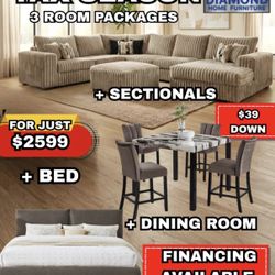 3ROOMS PACKAGE DEAL 😍❤️😍❤️😍🔥🔥🔥🔥🚛📦