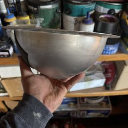 New Round Stainless Bowl