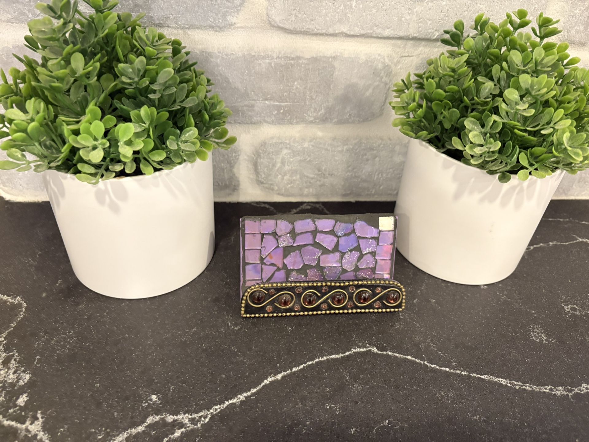 Purple Business card holder - Simi Valley