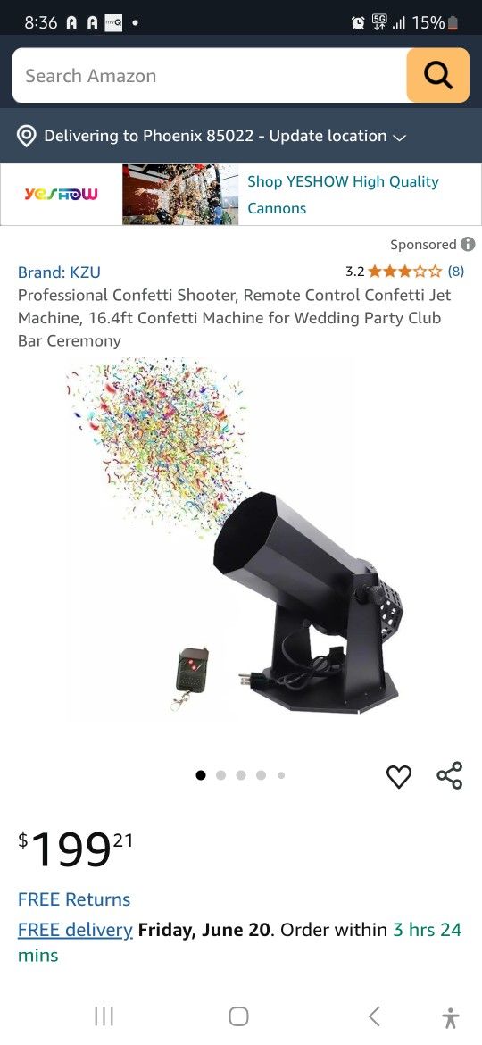 Confetti Shooter