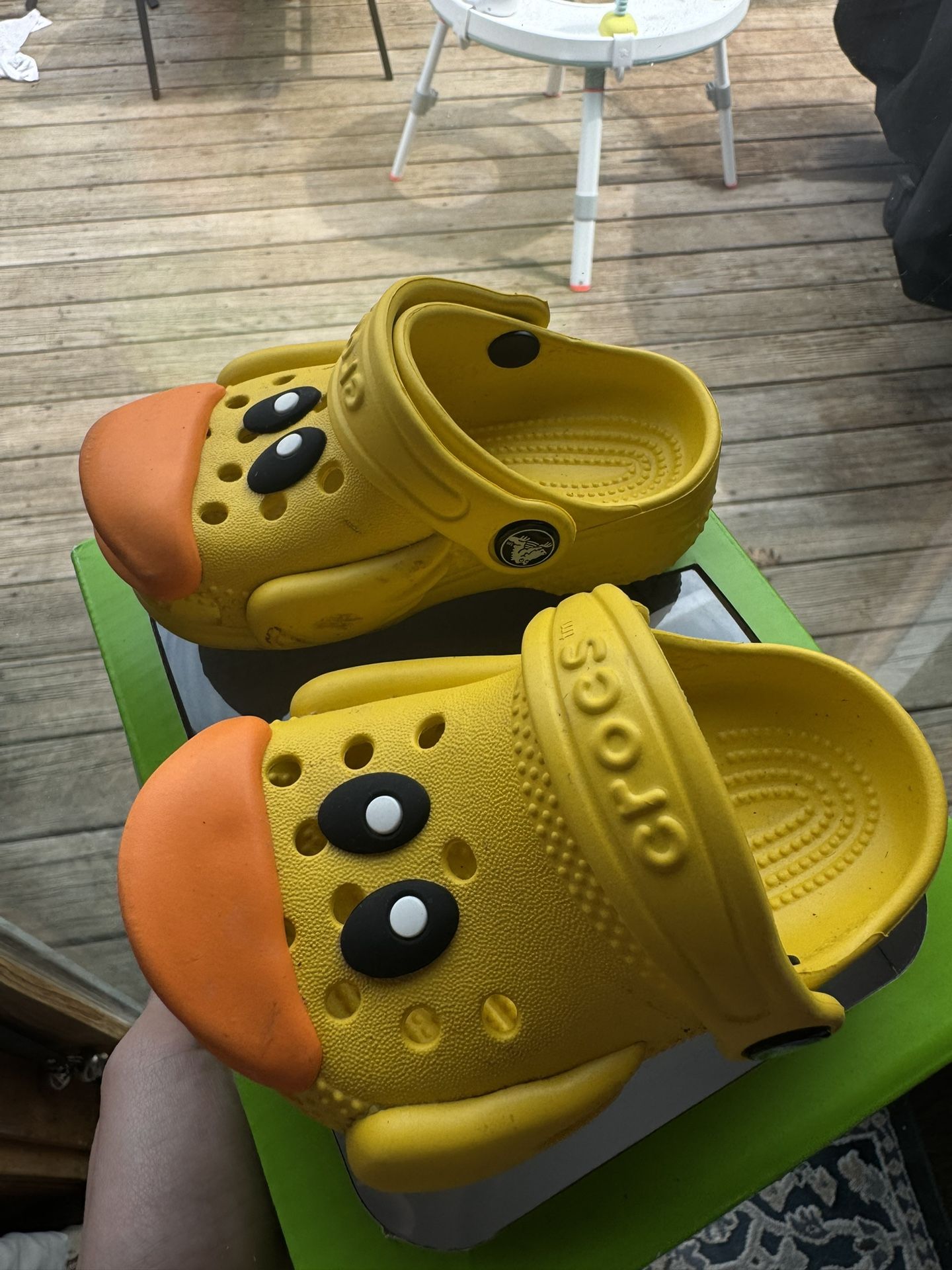 Toddler Rubber Duck Crocs