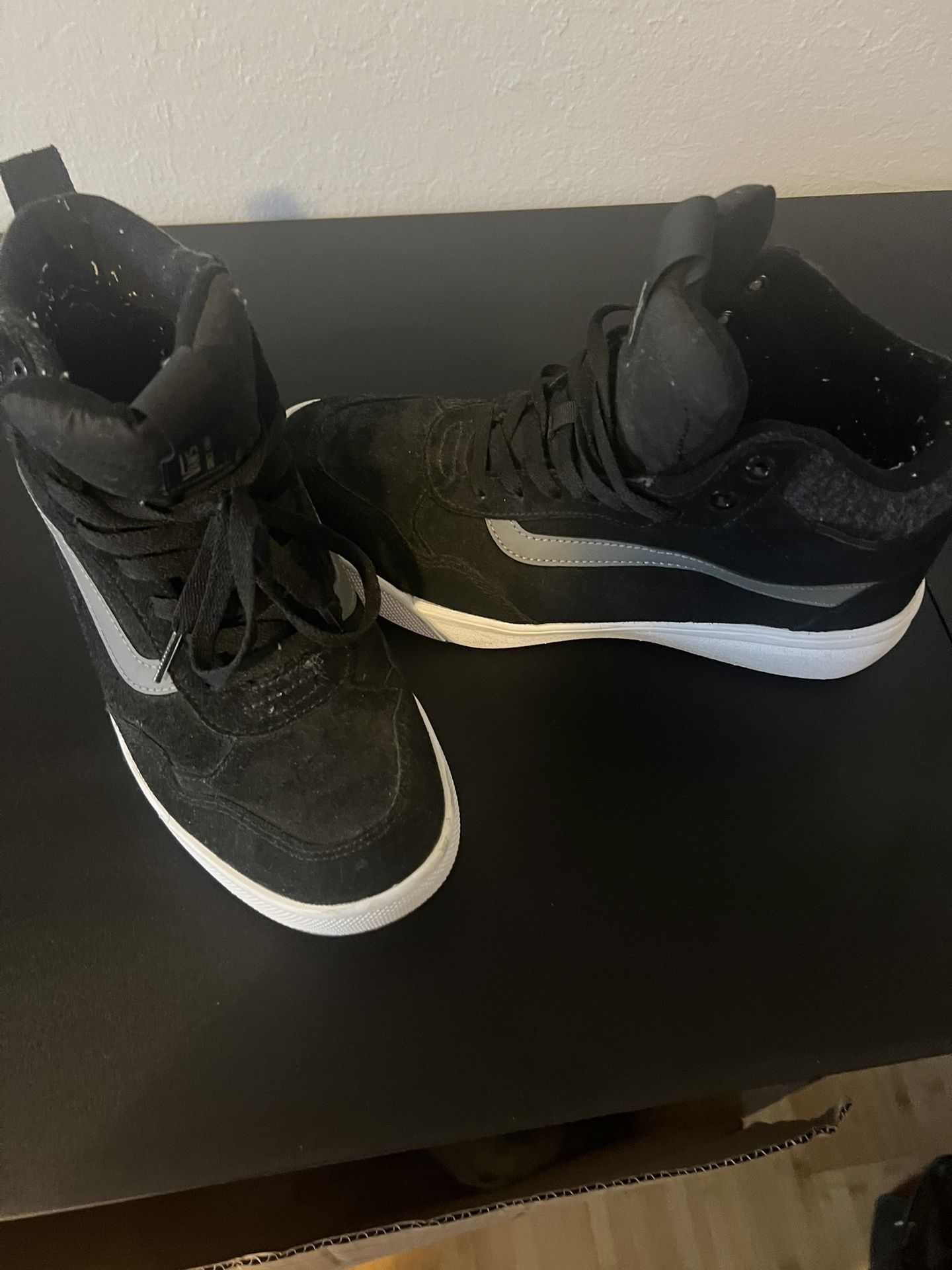 Black High Top Vans