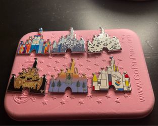 Disneyland Pins “castles” 2026 wave A