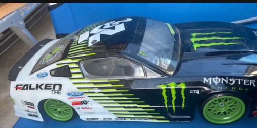HPI E10 2013 Mustang Drift Monster Energy RC