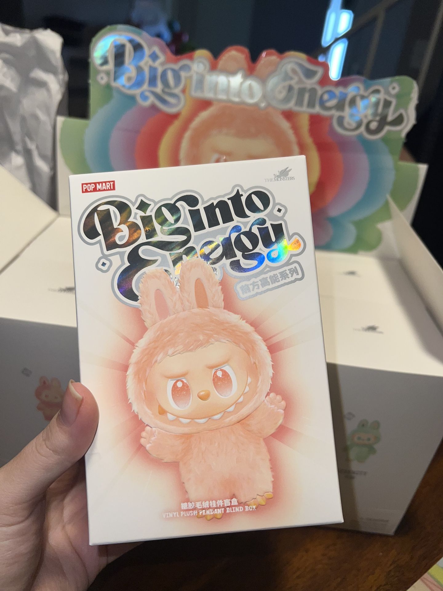 Big Into Energy V3 Pop mart (SEMI OPENED)