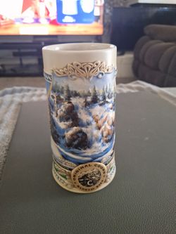 Coors beer stein