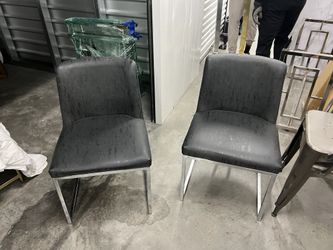 Coaster Leather Pairs of Chairs