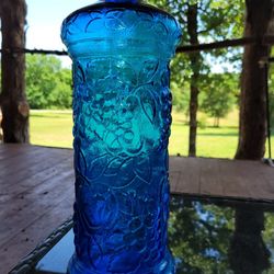 1960s Electric Blue Decanter 