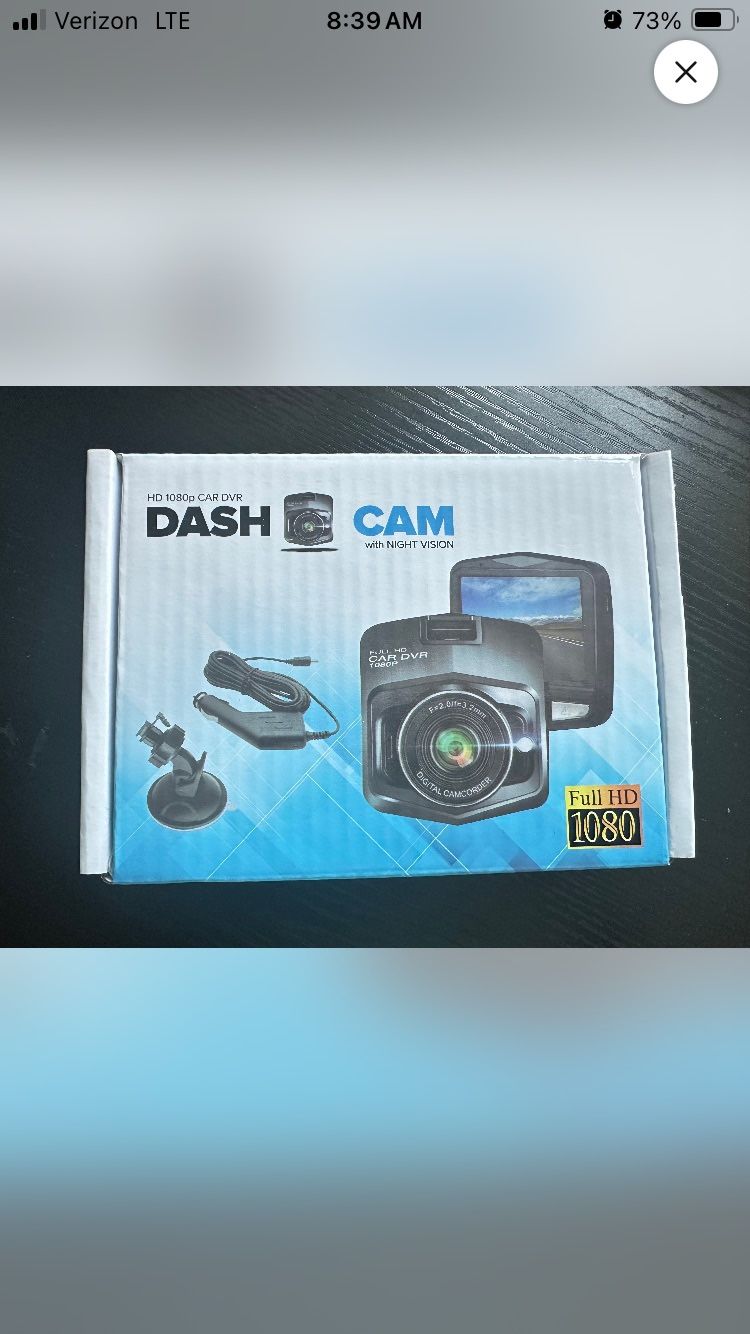 Dash cam HD 1080