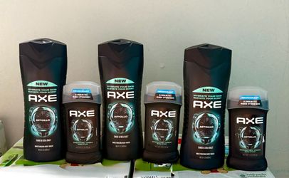 Axe bodywash and deodorant