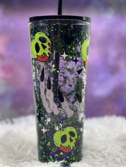 Poison Apple Snow Globe Tumbler