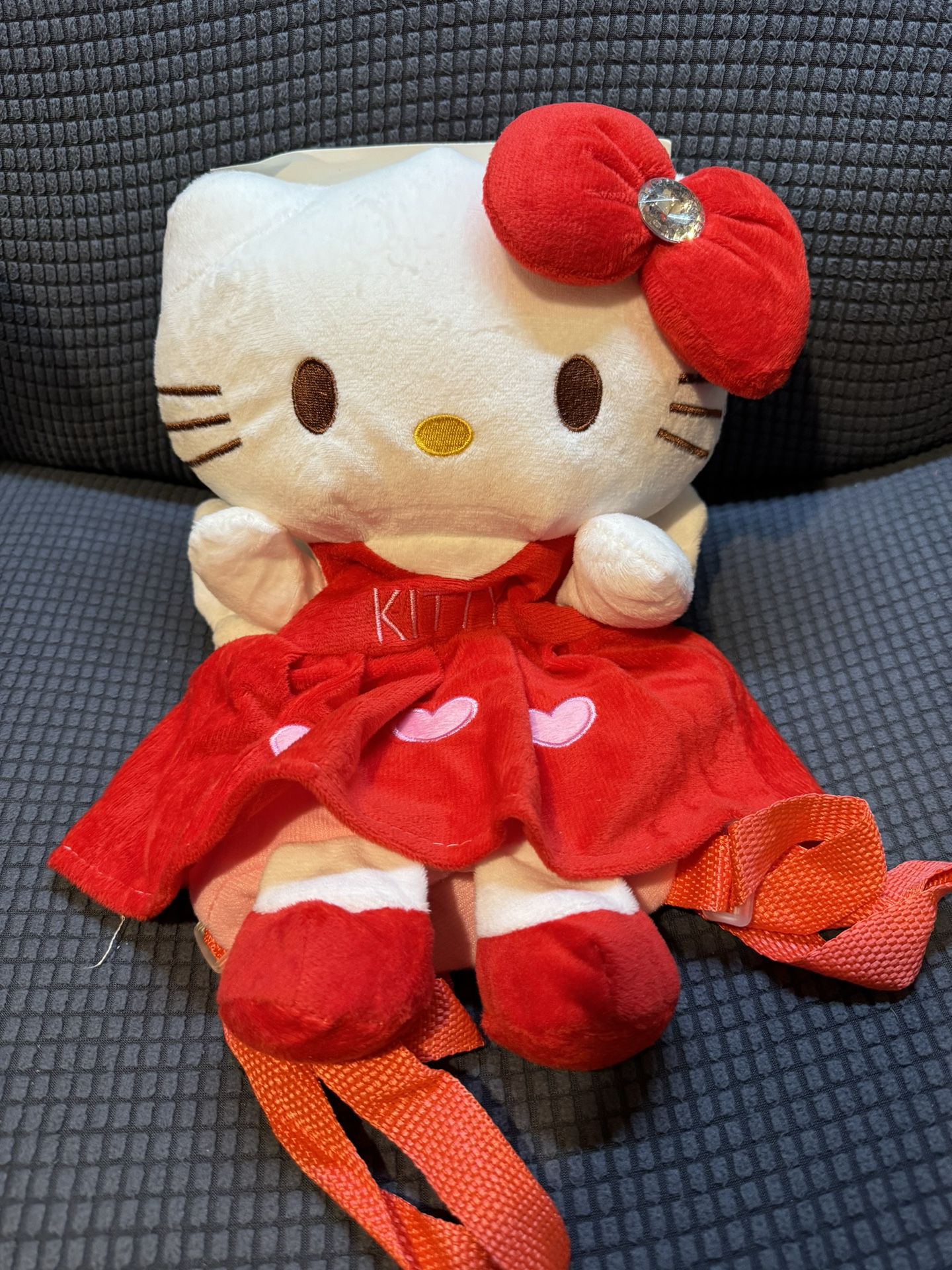 Hello Kitty Red Backpack 