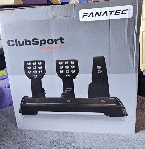 Fanatec Clubsport Pedals V3