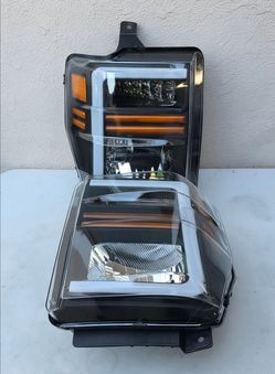 Ford F250 F350 F450 F550 Super Duty 08-10 LED DRL Headlights Luces Micas Calaveras Faros Faroles Focos Headlamps