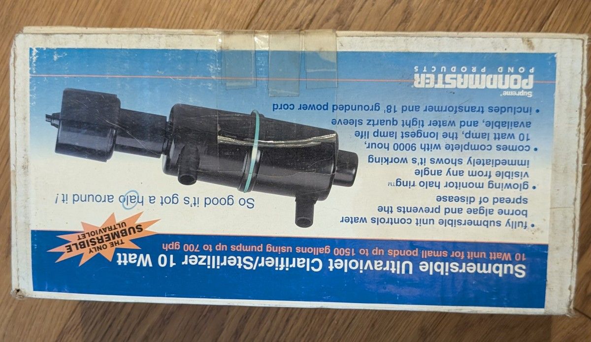 Ultraviolet Submersible Clarifier / Sterilizer